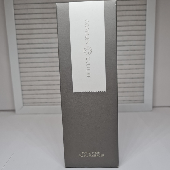 Complex Culture: Sonic T-Bar Facial Massager -BNIB! - Picture 2 of 6